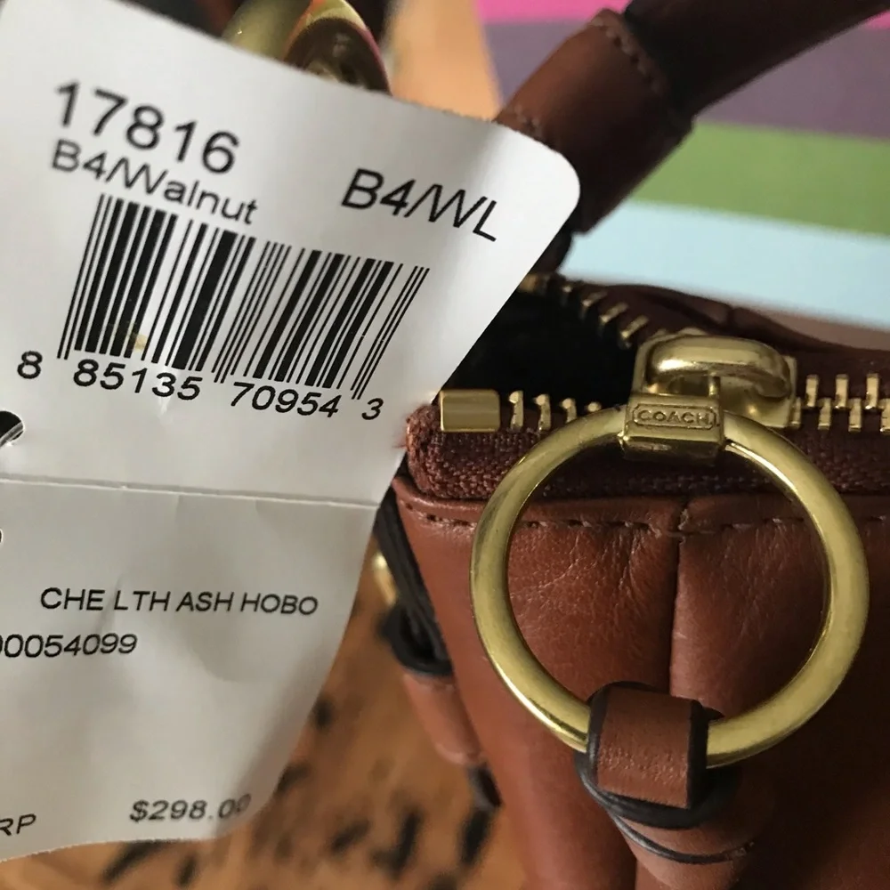 ❗️VIDEO ❗️COACH CHELSEA LEATHER ASHLYN HOBO